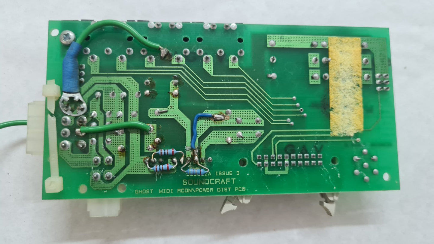 Soundcraft Ghost midi rearcon power SC3622A ISS 3