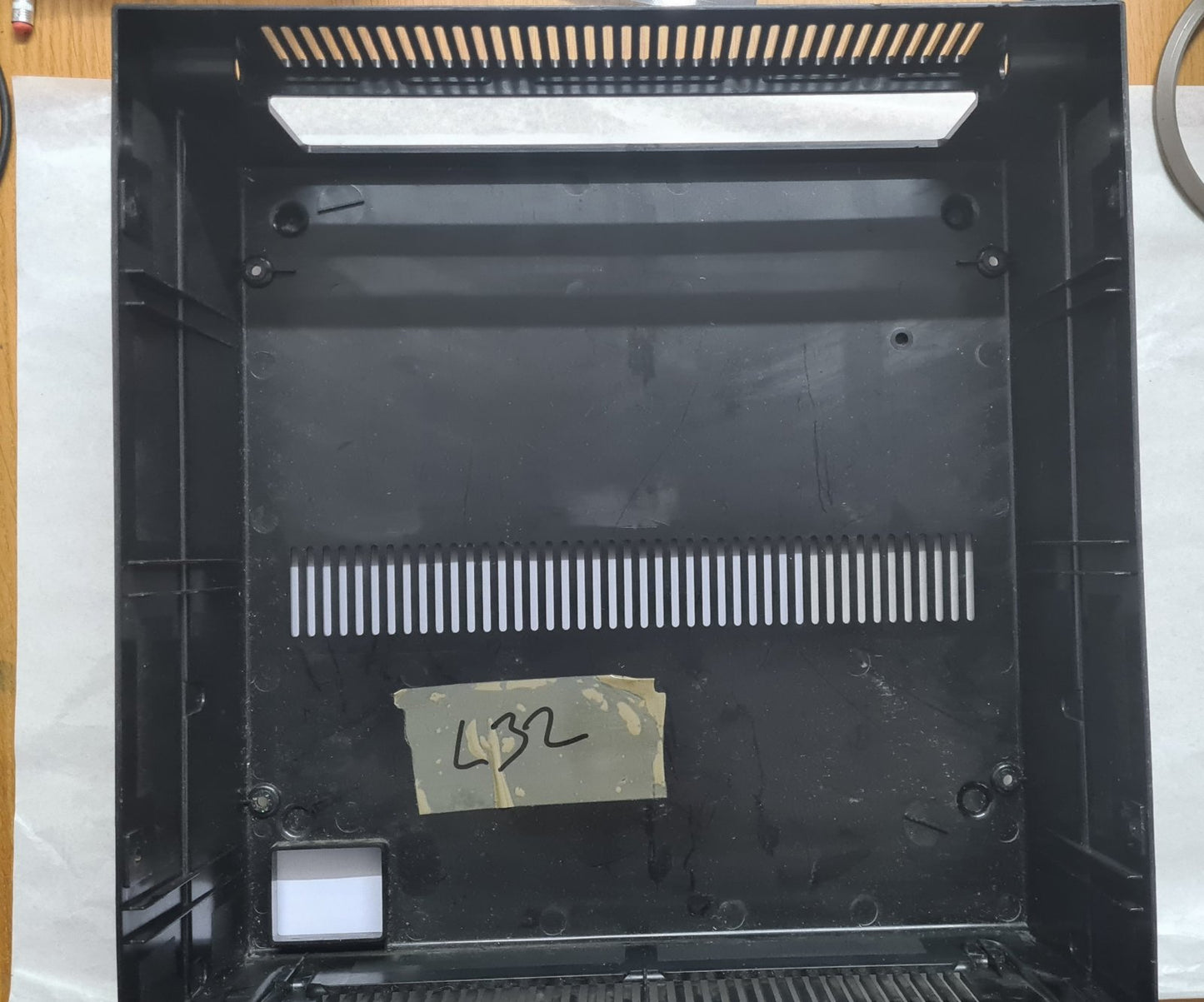 Fostex R8 plastic rear panel