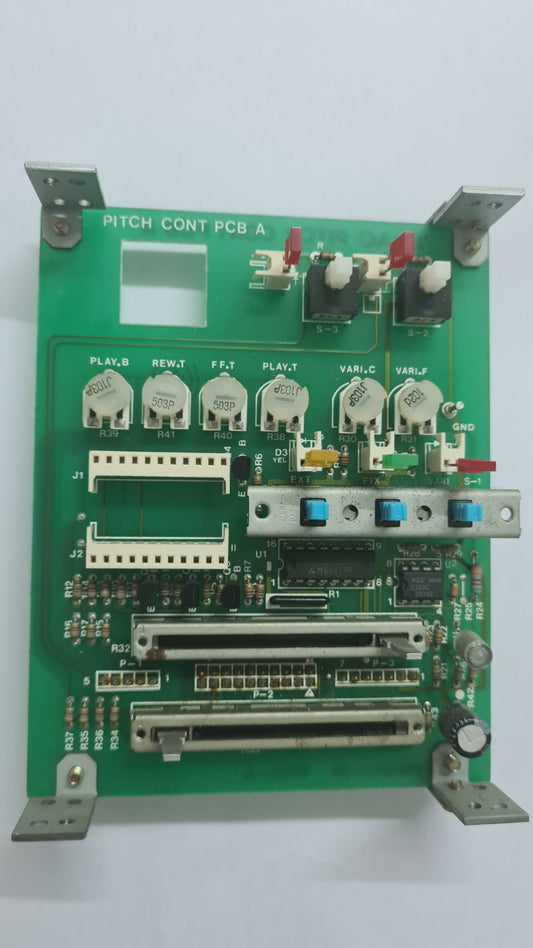 Tascam ATR-60-8 pitch control pcb a 52101612-02
