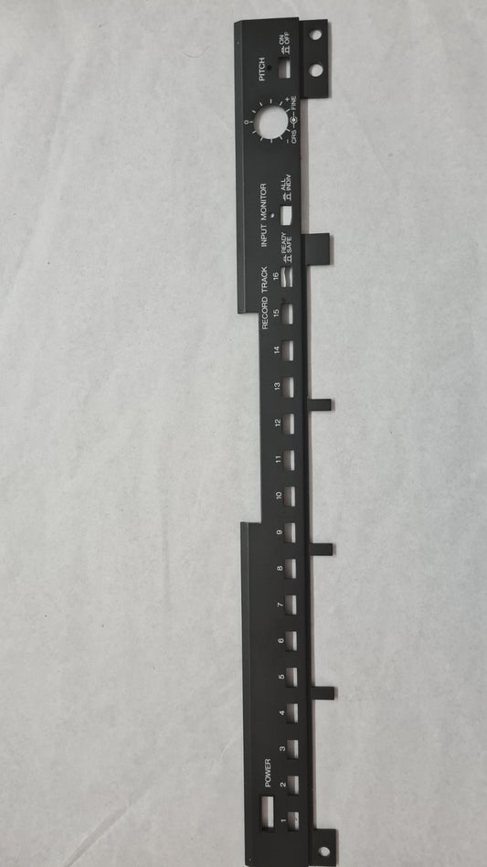 Fostex 16 front track arm and pitch control panel