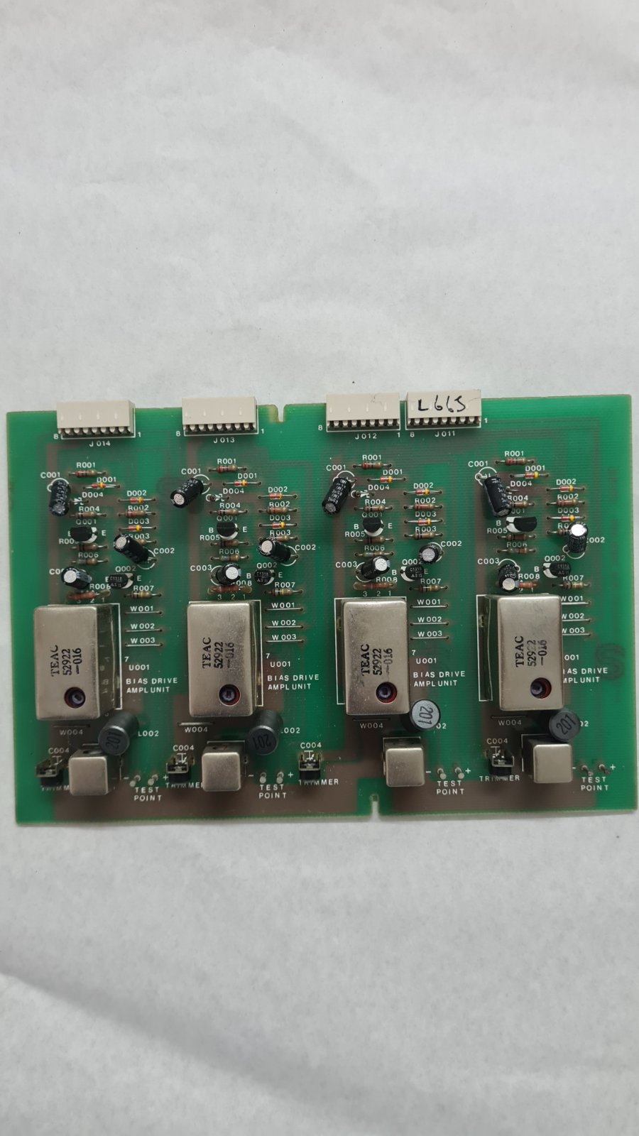 Tascam 48 osc ampl pcb 52101112-00 or 52101112 -01