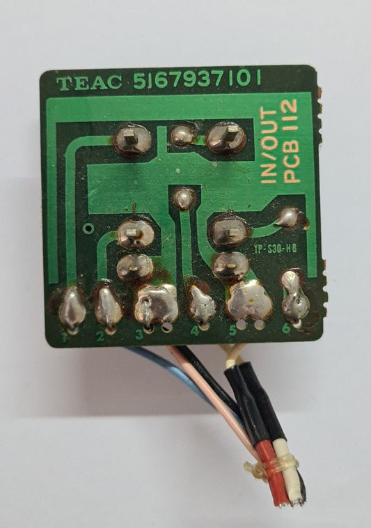 Teac X-10R  series phono pcb-112 5167937101