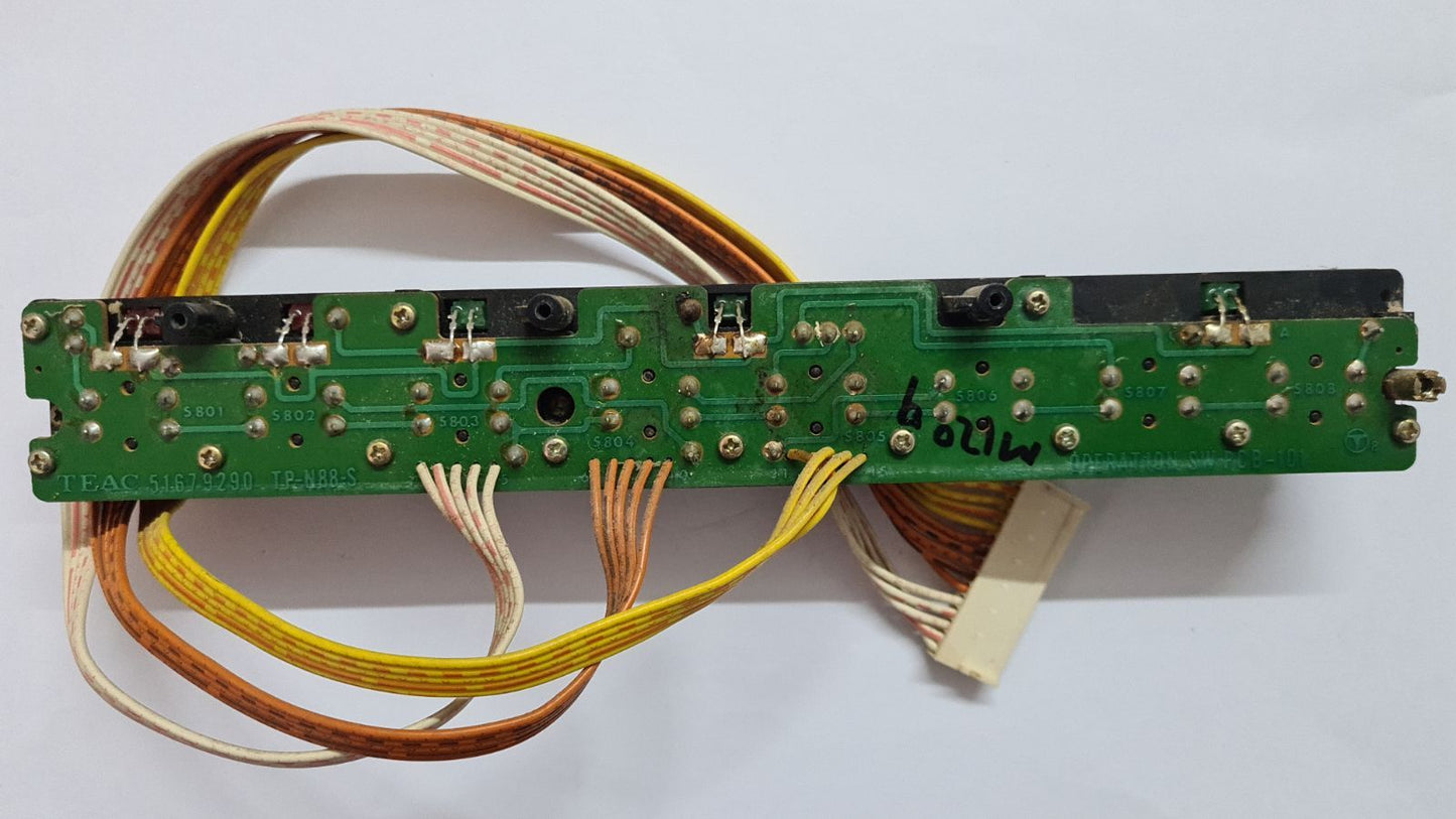 Teac X-10R and maybe X-7 and others operation sw pcb-101 51679290