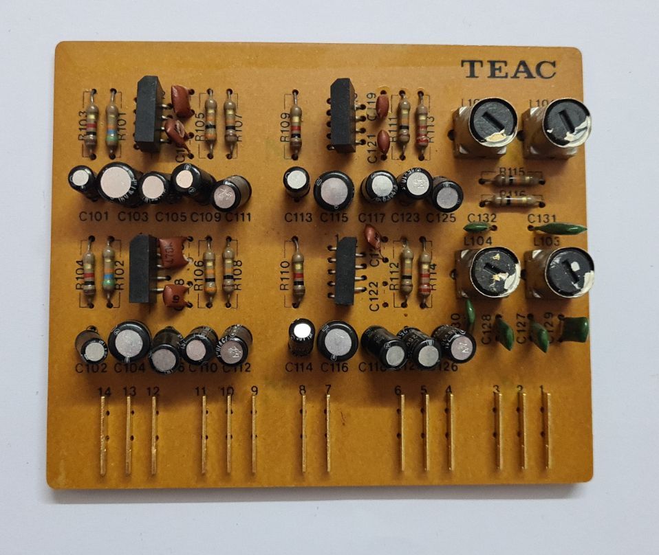 Teac AN-180 pcb part number 50939033 mic line