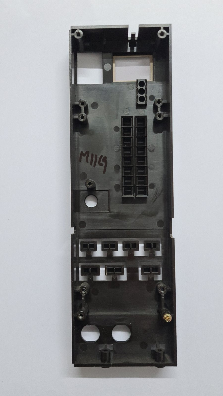 TASCAM MM-1 PLASTIC VU SUB COVER AND PUSH BUTTONS