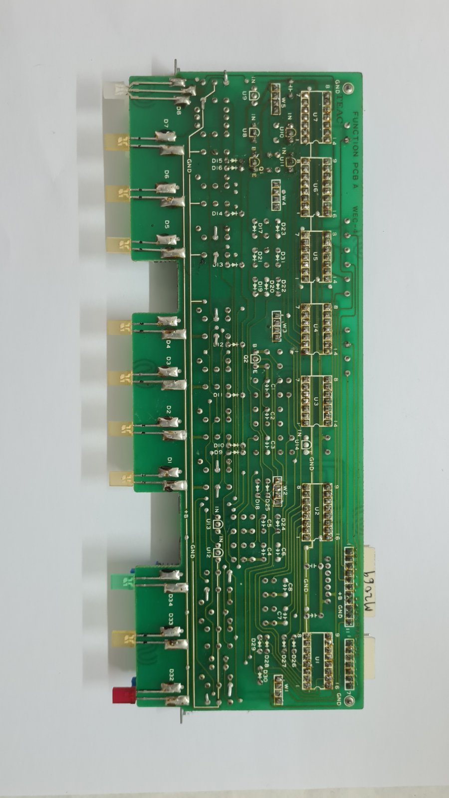 TASCAM ATR-60-8 FUNCTION PCB A 52101879-00