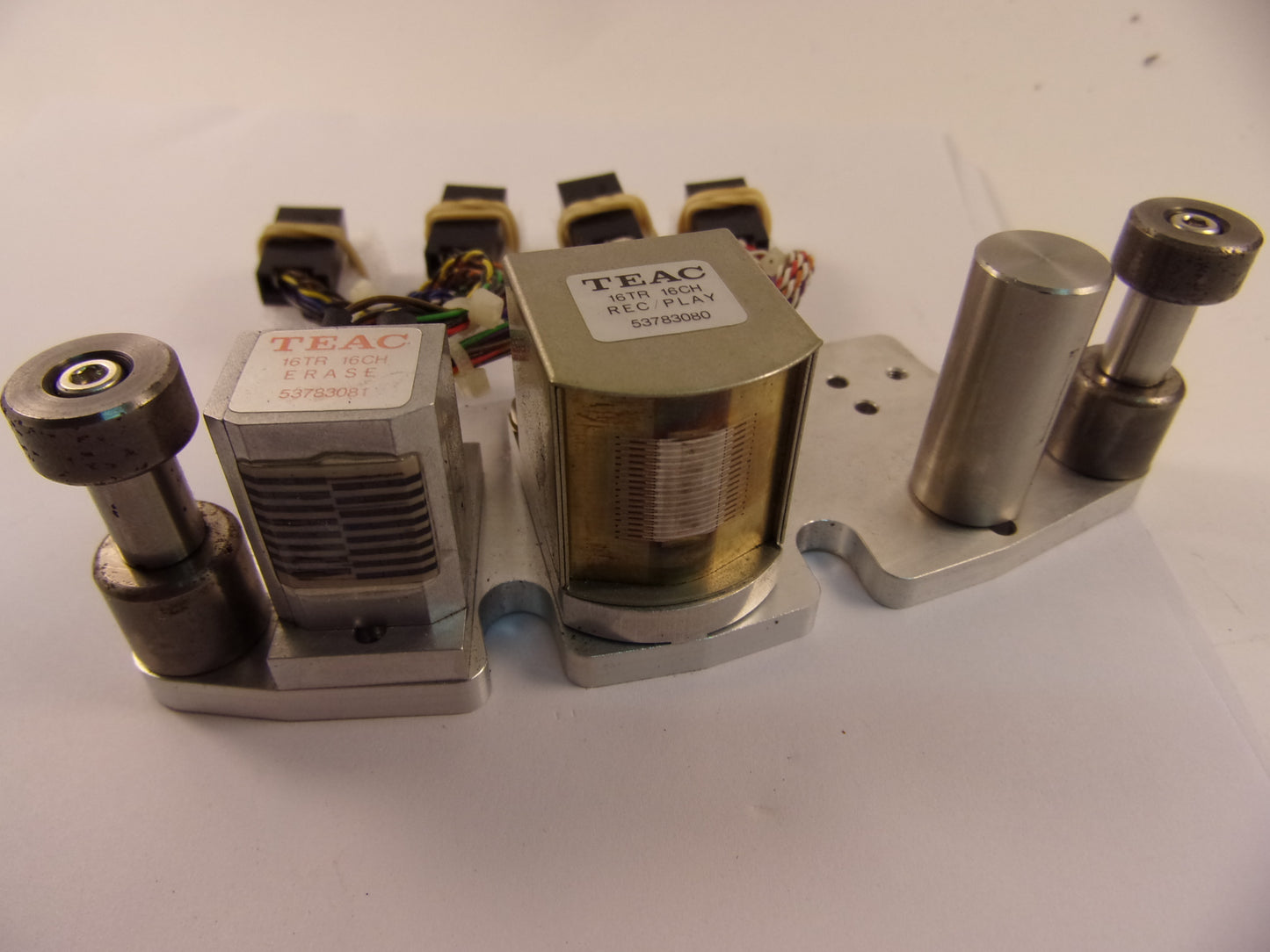 Tascam MSR-16 head assembly 53783080 rec play 53783081
