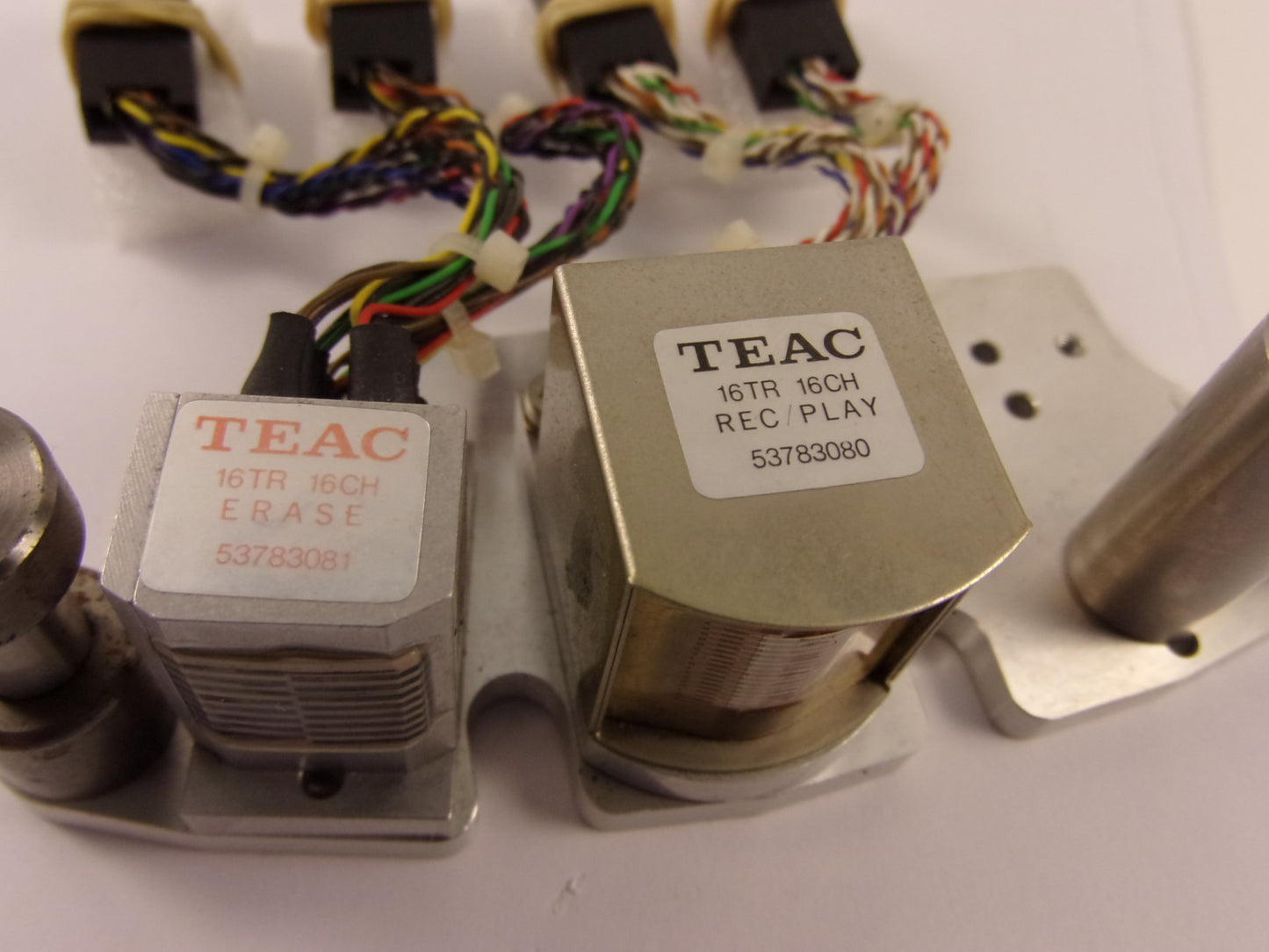 Tascam MSR-16 head assembly 53783080 rec play 53783081