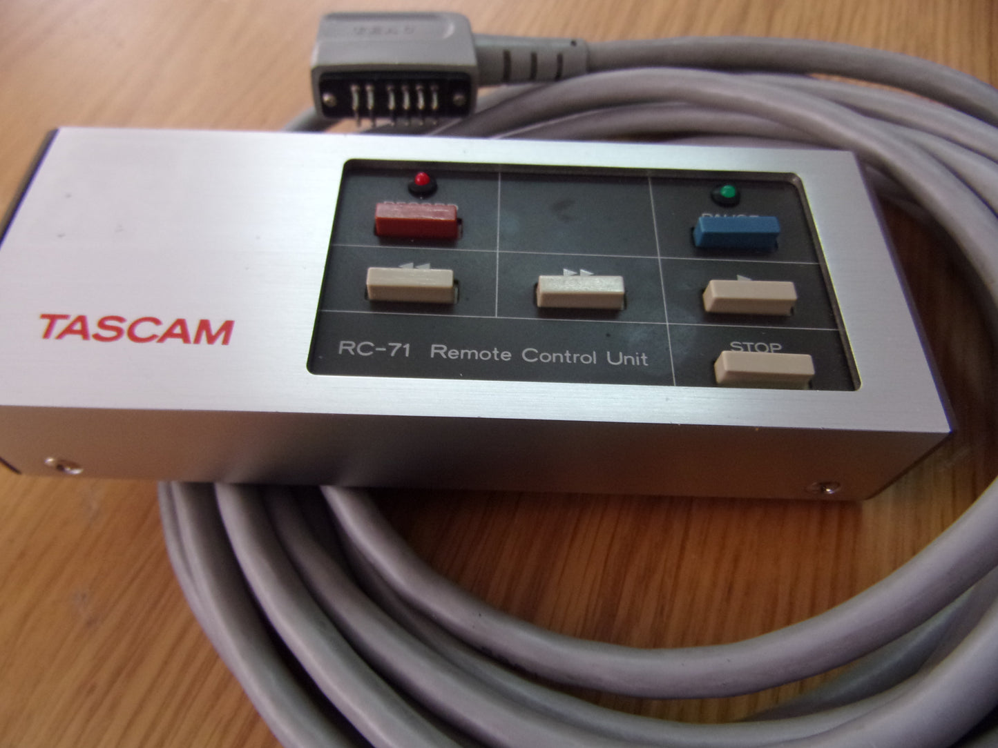Tascam RC-71 remote control  long lead and plug