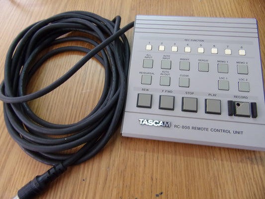 Tascam RC-808 remote control unit