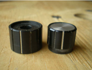 TEAC A-3300 A-3340S reel to reel dual panel knob