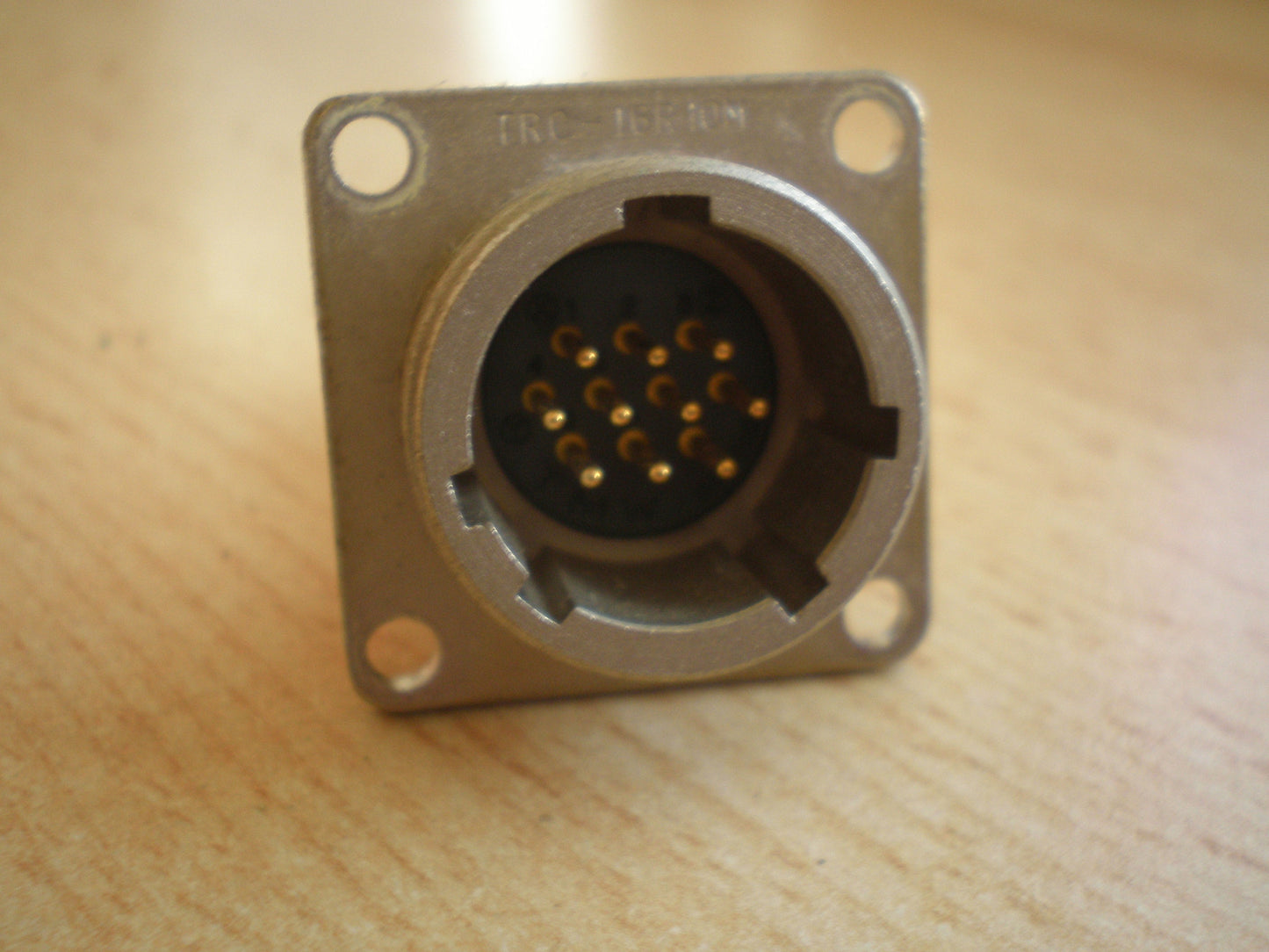 Tajimi TRC-16R10M 10 pin Male panel plug Teac 85-16