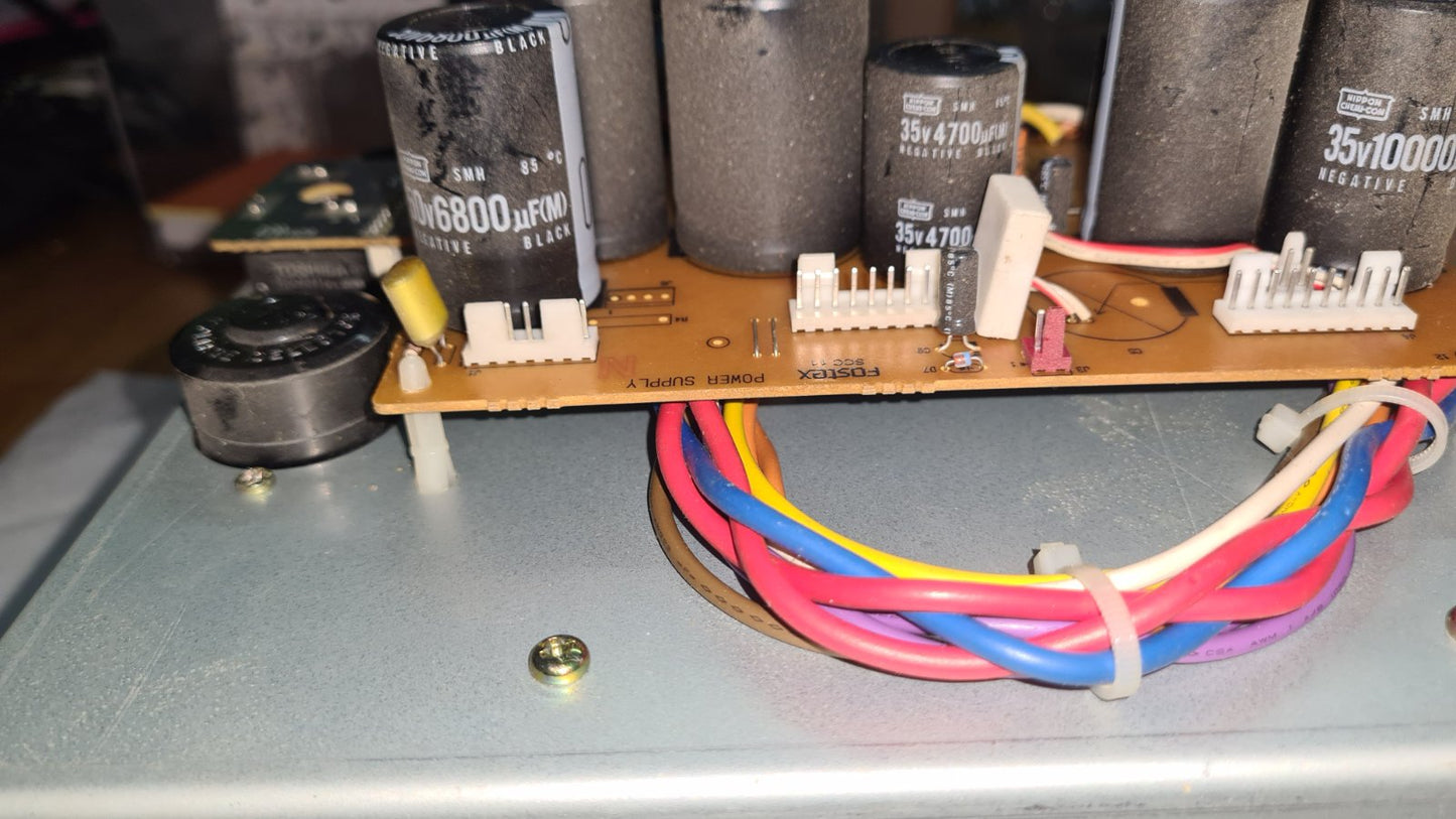 Fostex G16S transformer 8242137 230 volt and power supply pcb