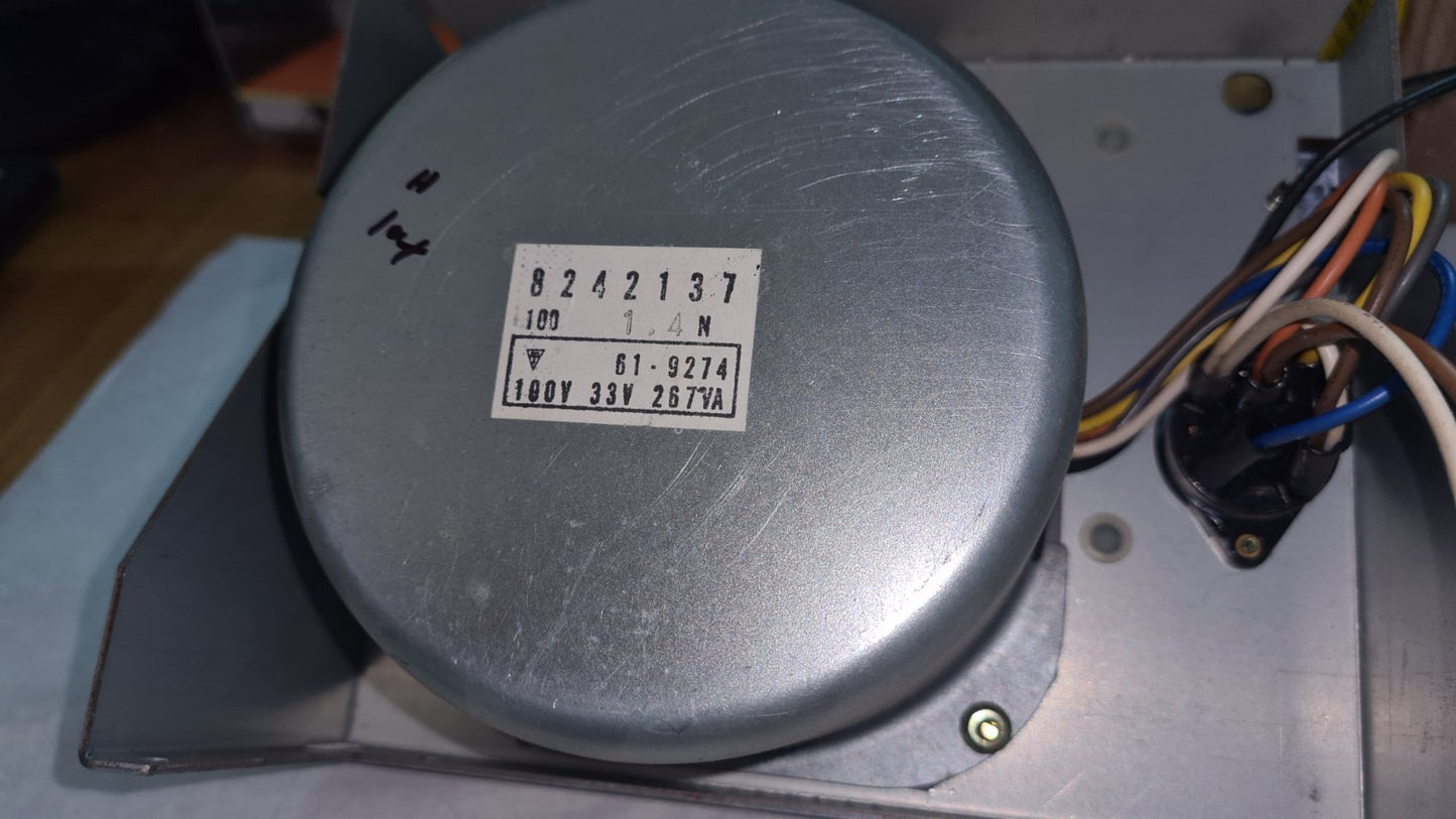 Fostex G16S transformer 8242137 230 volt and power supply pcb