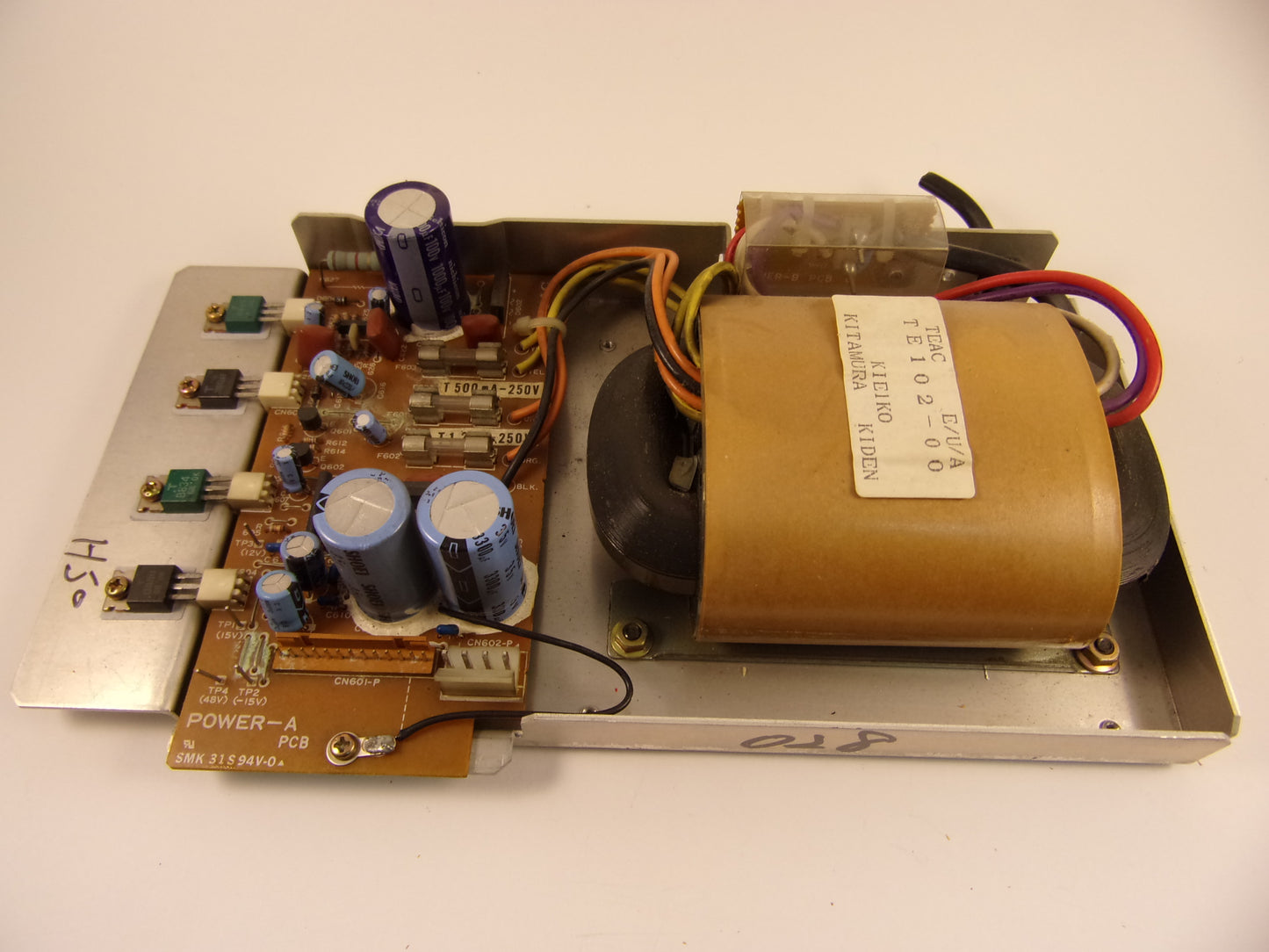 Tascam M-1016 power supply and transformer TE102-00
