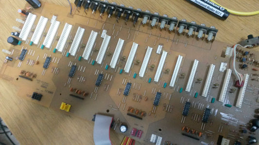 Fostex E16 connector and head PCB 8251259-100