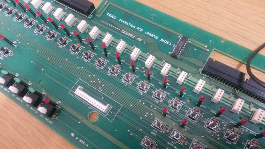 Tascam MSR24 operation pcb 52102912-00