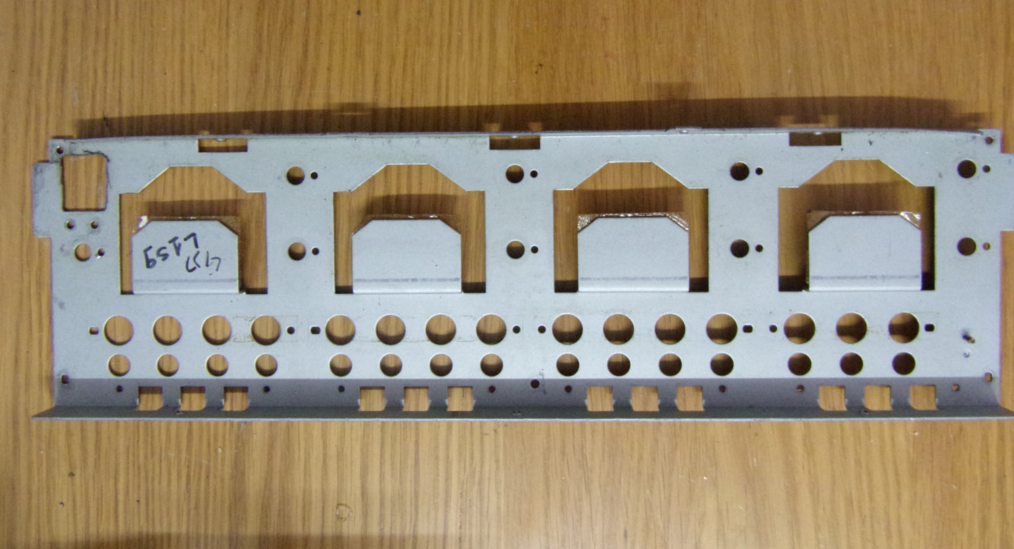Tascam 34B internal metal VU panel