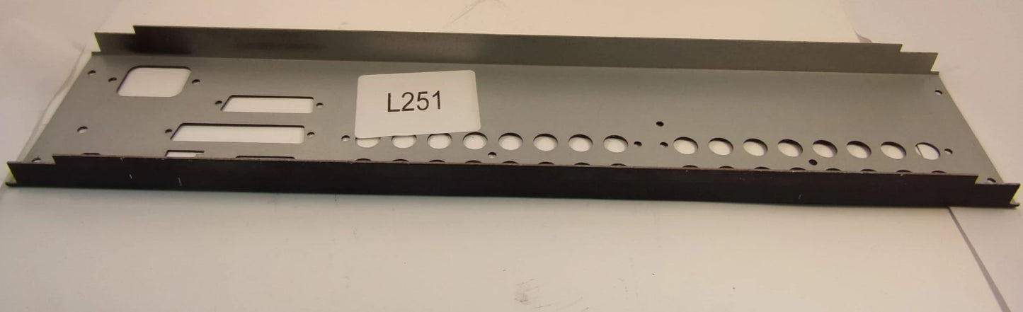 Tascam MSR-16 rear connector panel