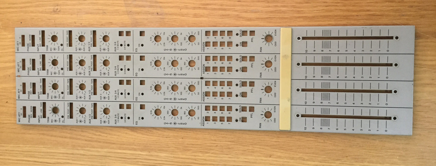 Tascam M-520 4 way channel panel