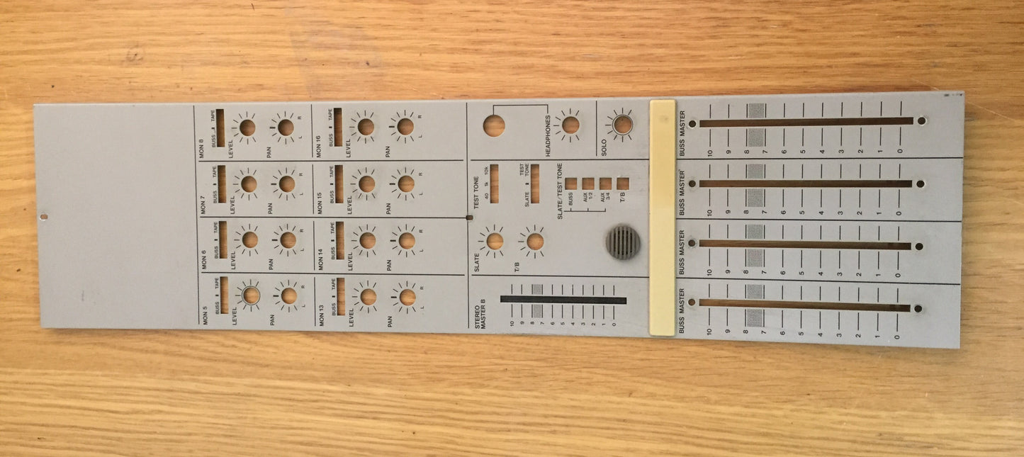 Tascam M-520 slate and talkback panel