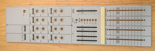 Tascam M-520 buss master panel