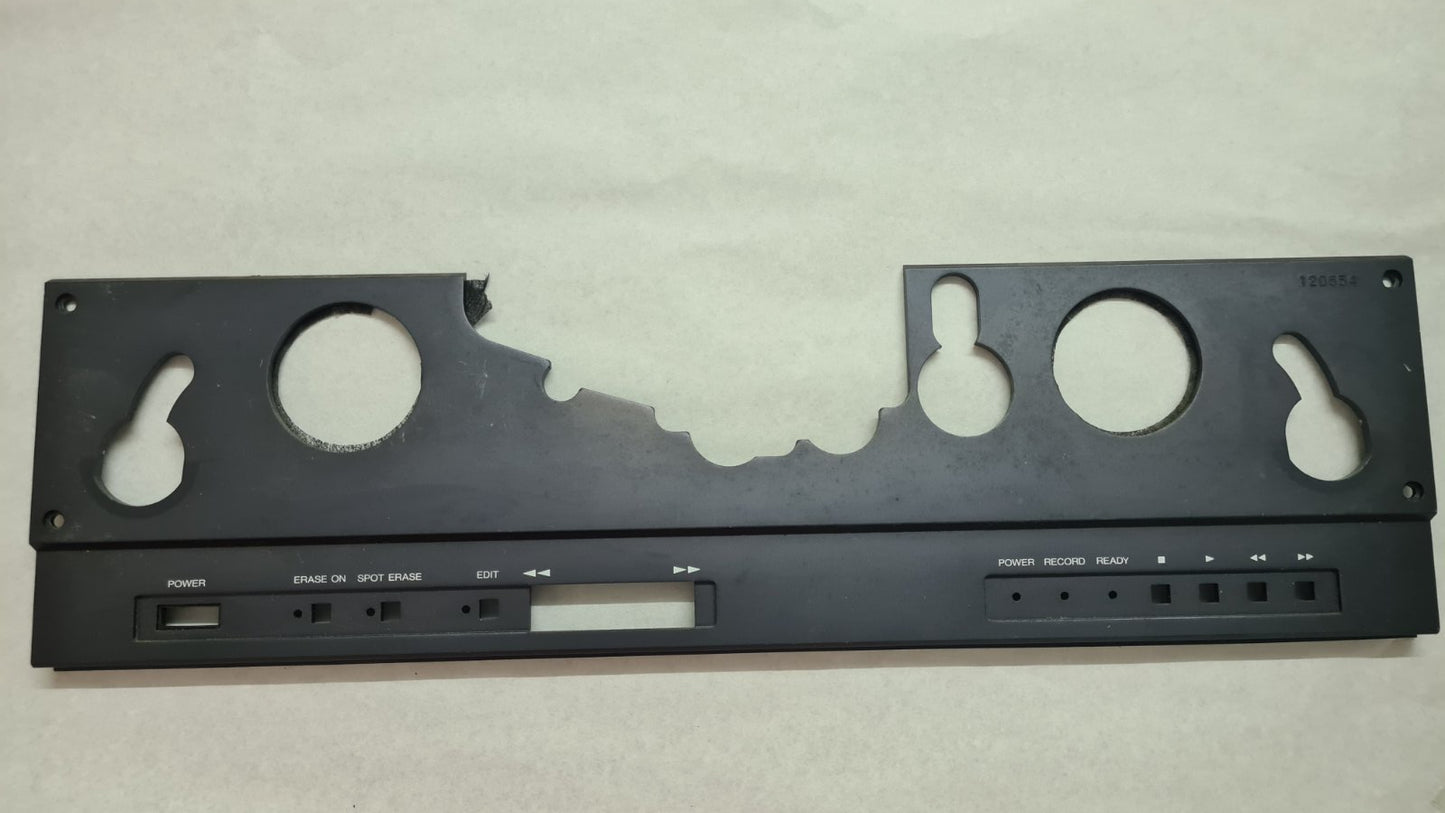 Fostex G-16S G-24S front panel lower metal