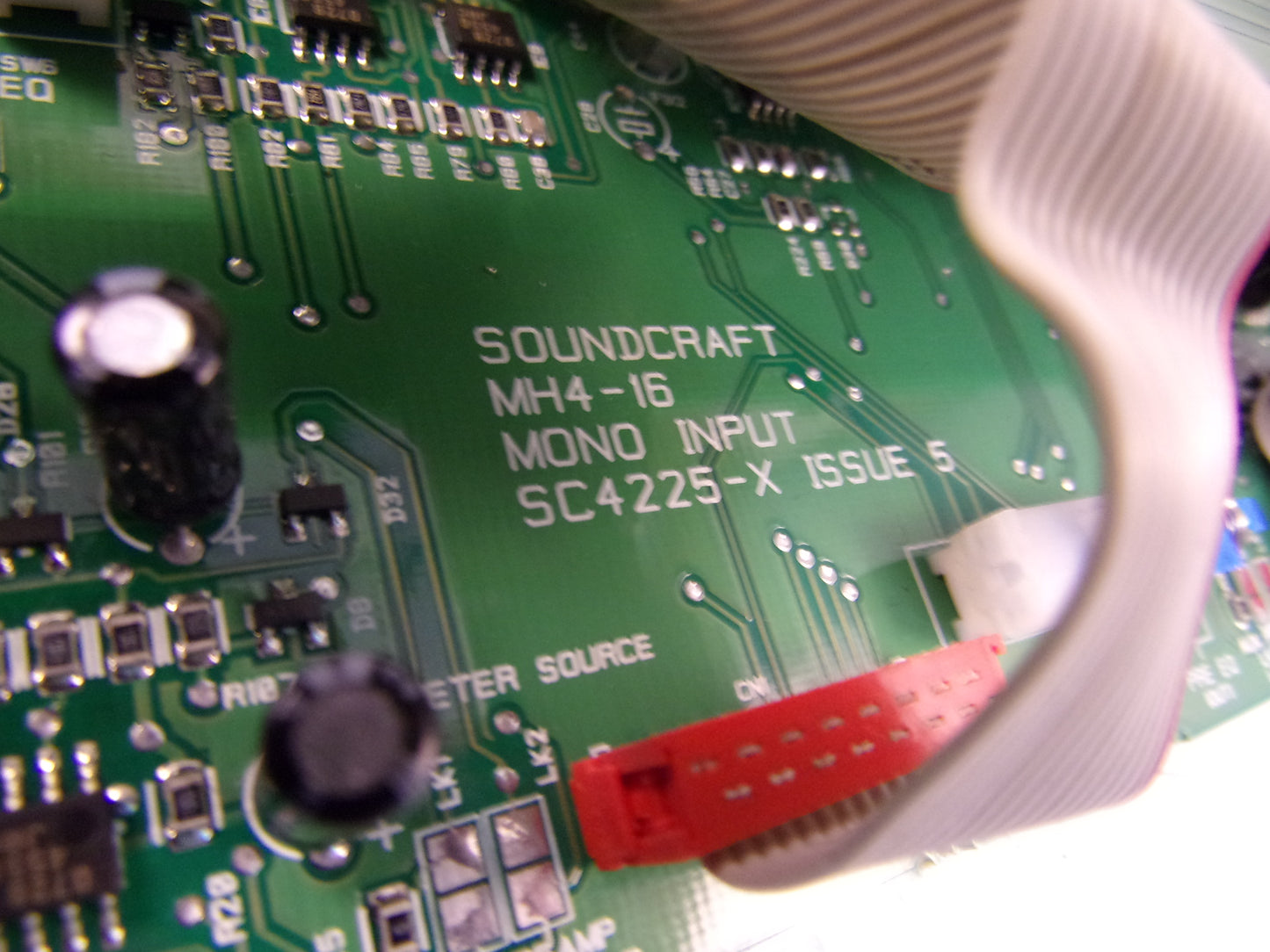 Soundcraft MH4 Mono input SC4225-X ISSUE 5
