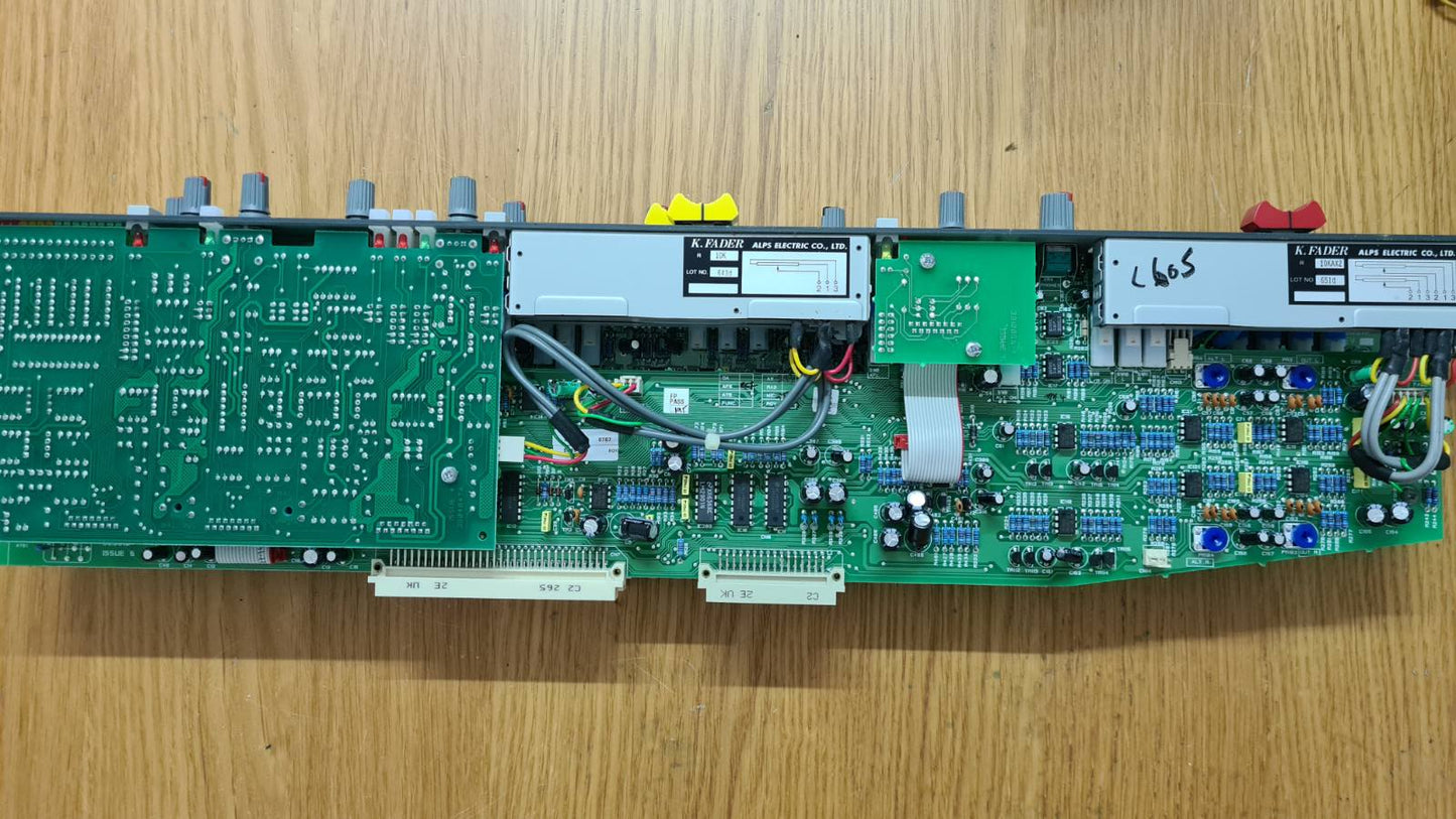 Soundcraft SM-20 complete group and talkback and master pcb SC3911 ISS 5 channel