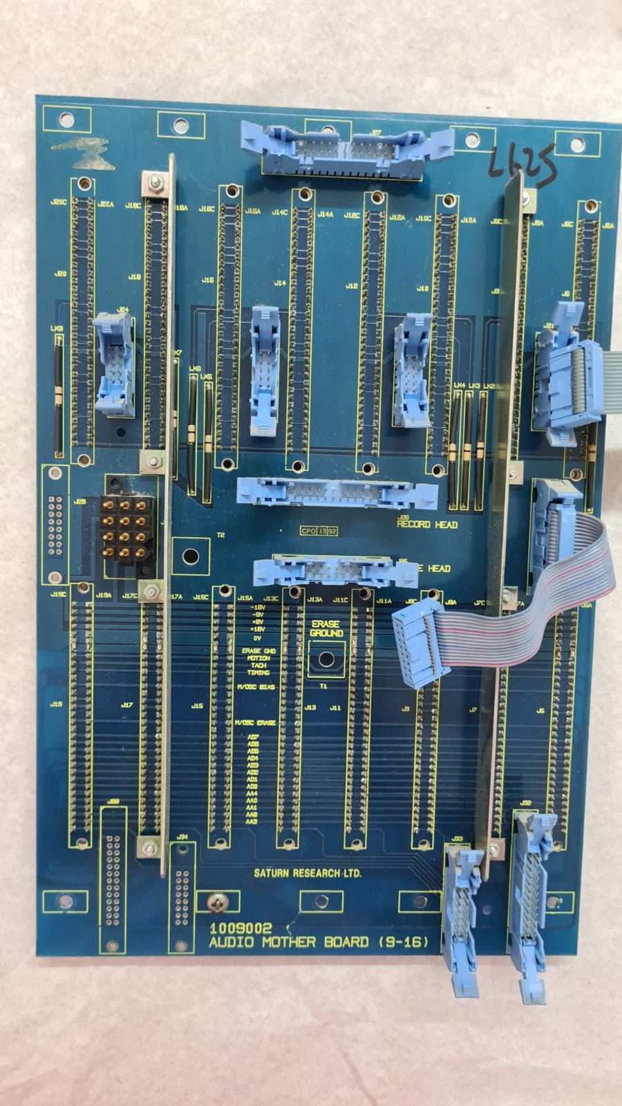Saturn Research 624 audio mother board 9-16 1009002