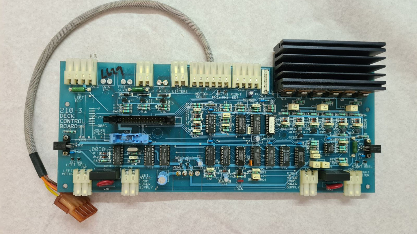 Saturn Research 624 DECK CONTROL BOARD 210-3