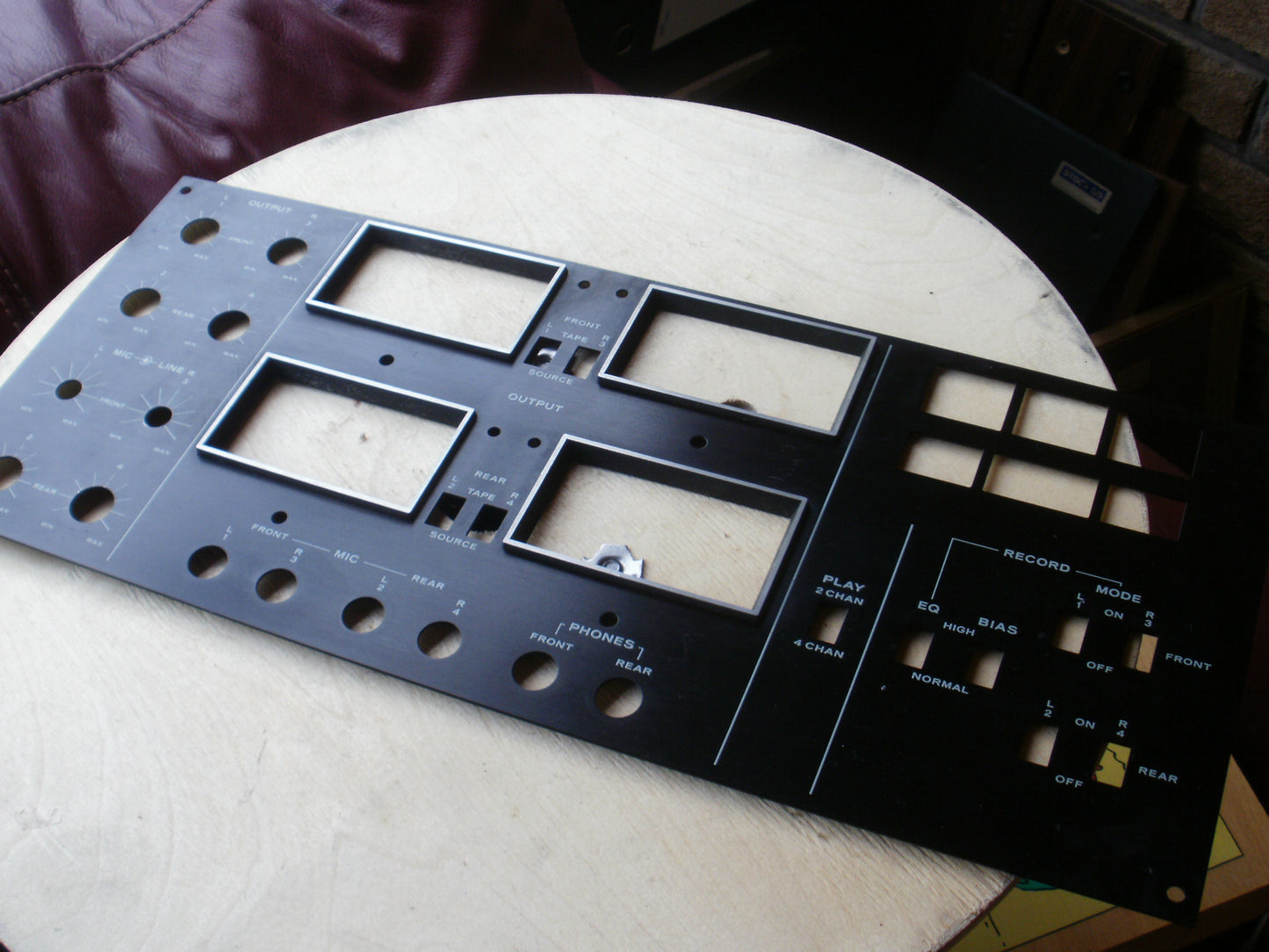 Teac A-3340S front dial panel