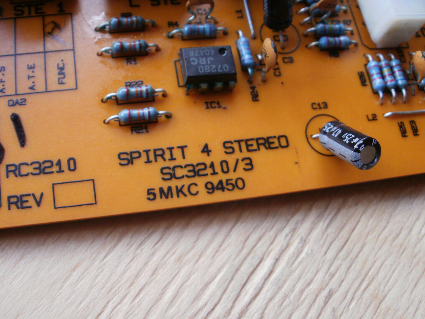 Soundcraft spirit 4  live pcb stereo SC3210/3