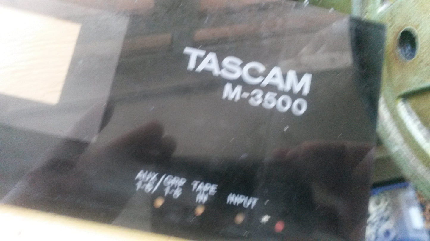 TASCAM M3500 VU Meter plastic panel