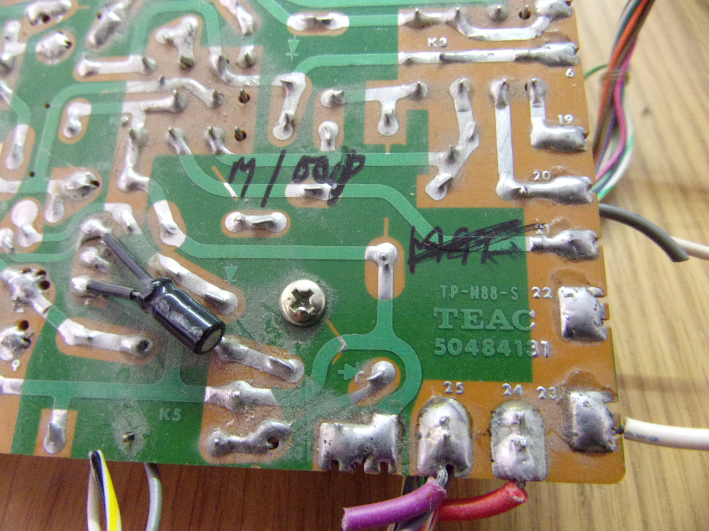 A-2300SX relay PCB 50484131