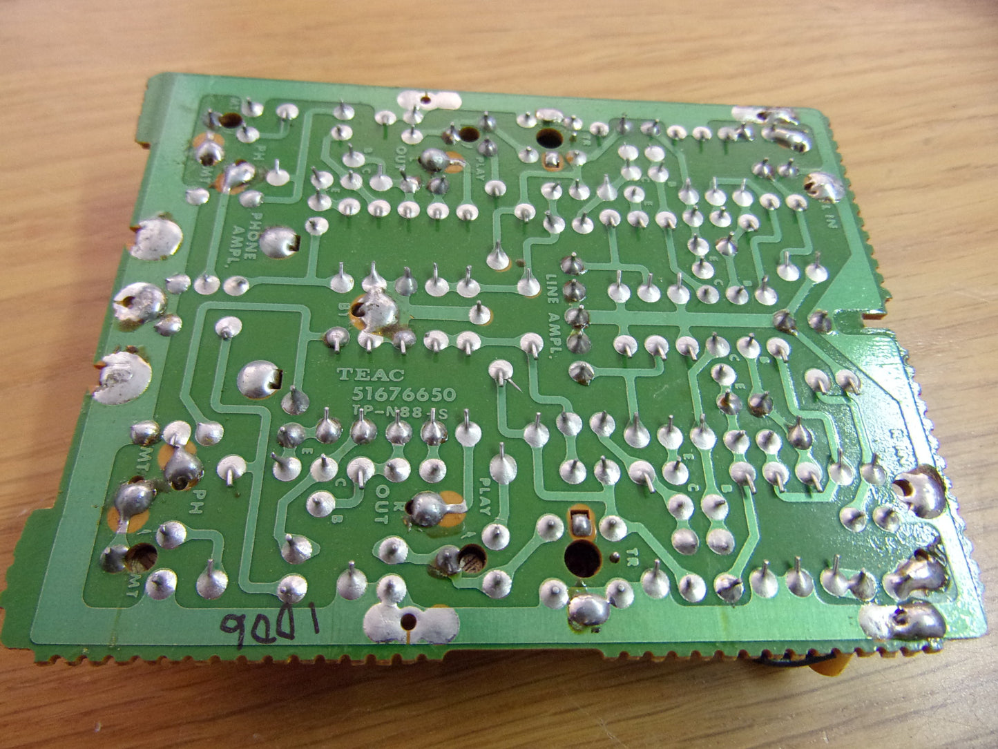 Teac A-2300SX A-3300SX phone amp pcb 51676650