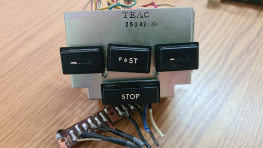 Teac A-4010S transport switches and buttons 25042