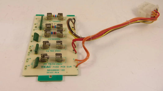 Tascam MSR-16 fuse board and connector