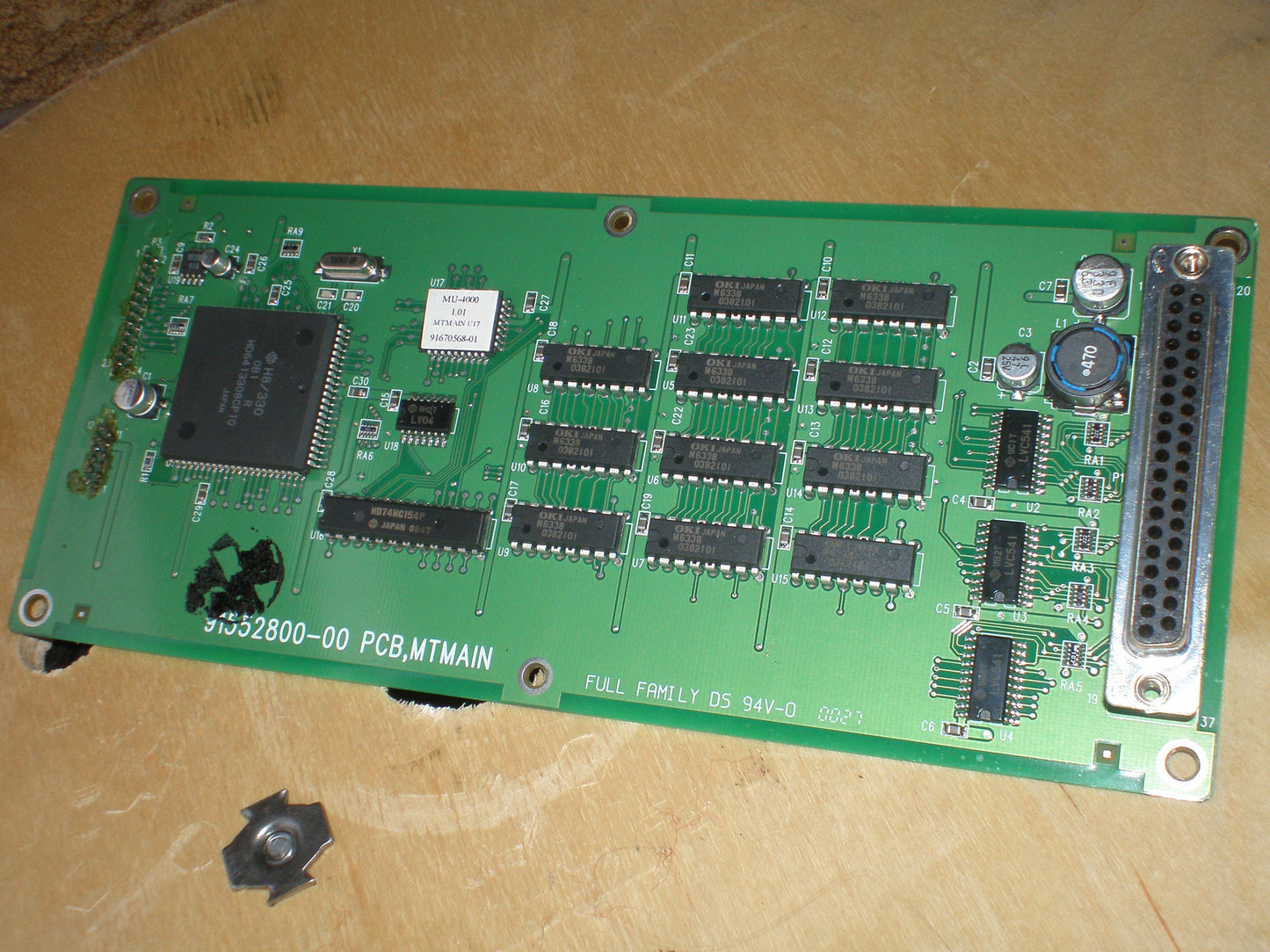 MU4000 LED VU Meter PCB MTMAIN 91552800-00