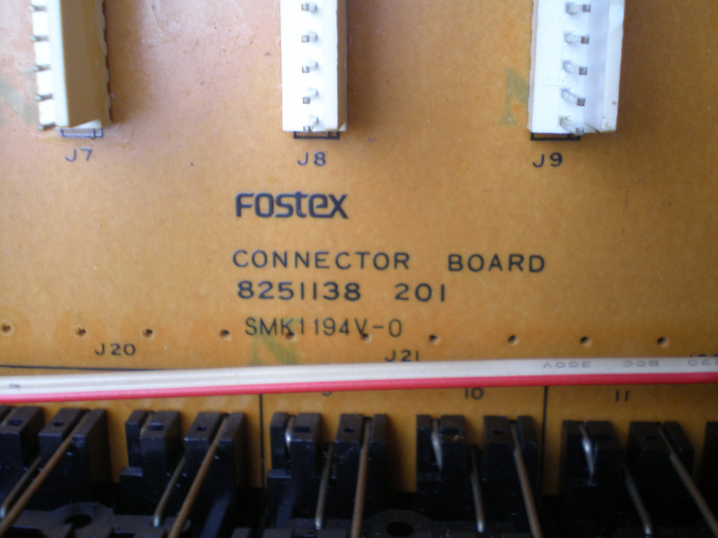 Fostex B16 connector board 8251138