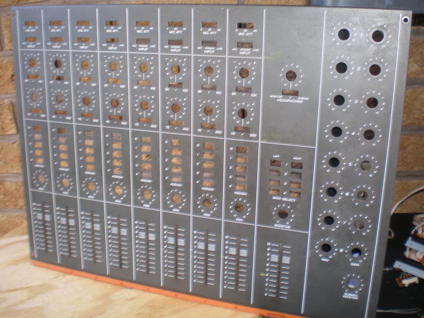 Teac 3 Tascam series Mixer front panel