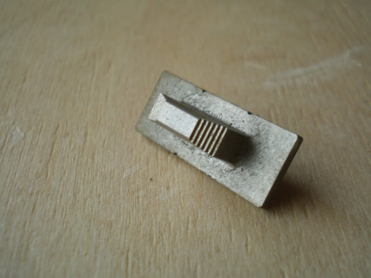 Fostex A4 A8 edit silver  slider knob push buttton