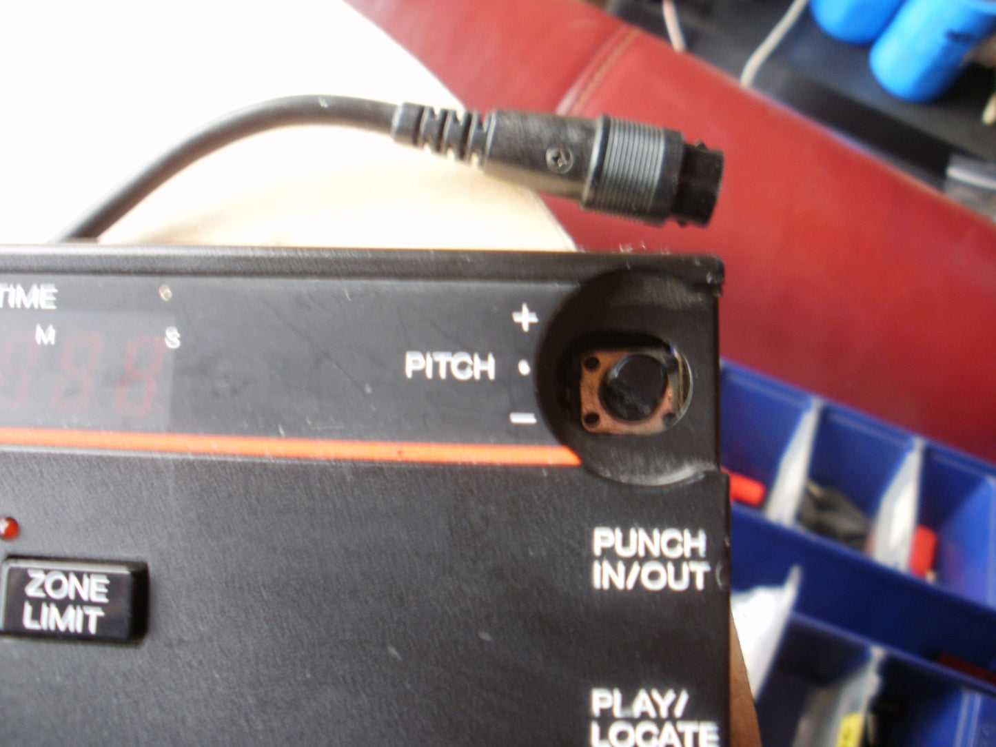 Fostex R8 front control panel without vari speed knob