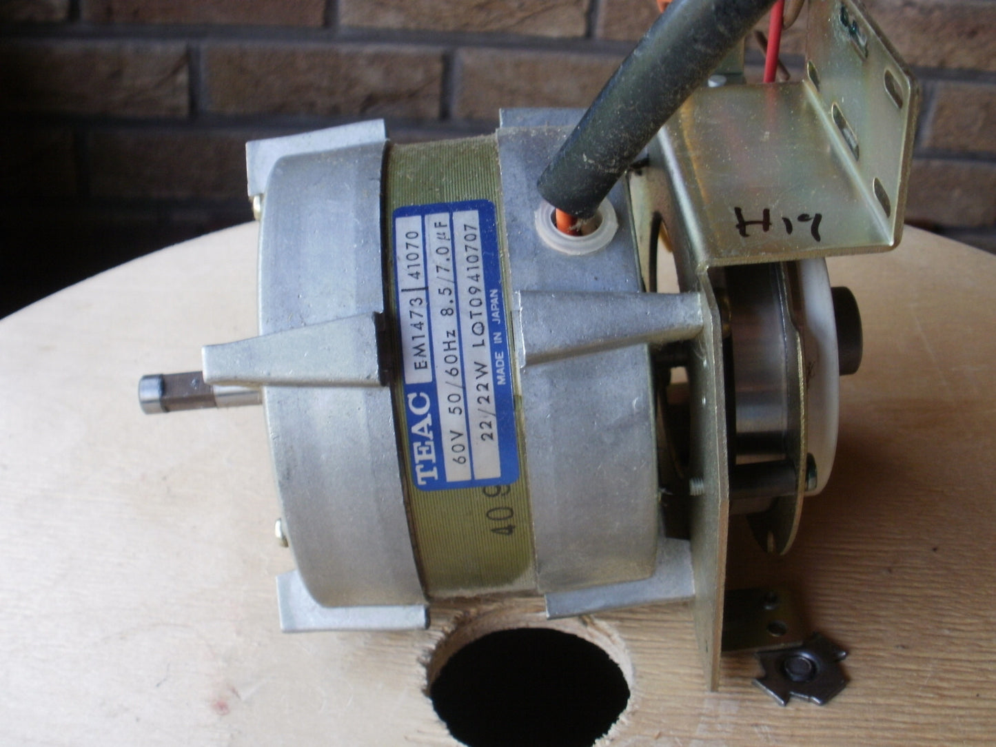 TEAC  EM1473 60 volt  reel motor used in A3340S and other models