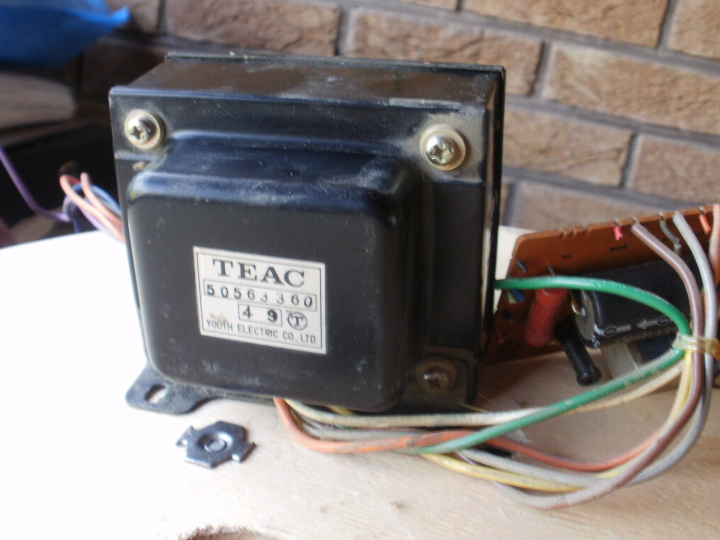 Teac USA 110volts A3340S mains transformer and relay pcb 50563360