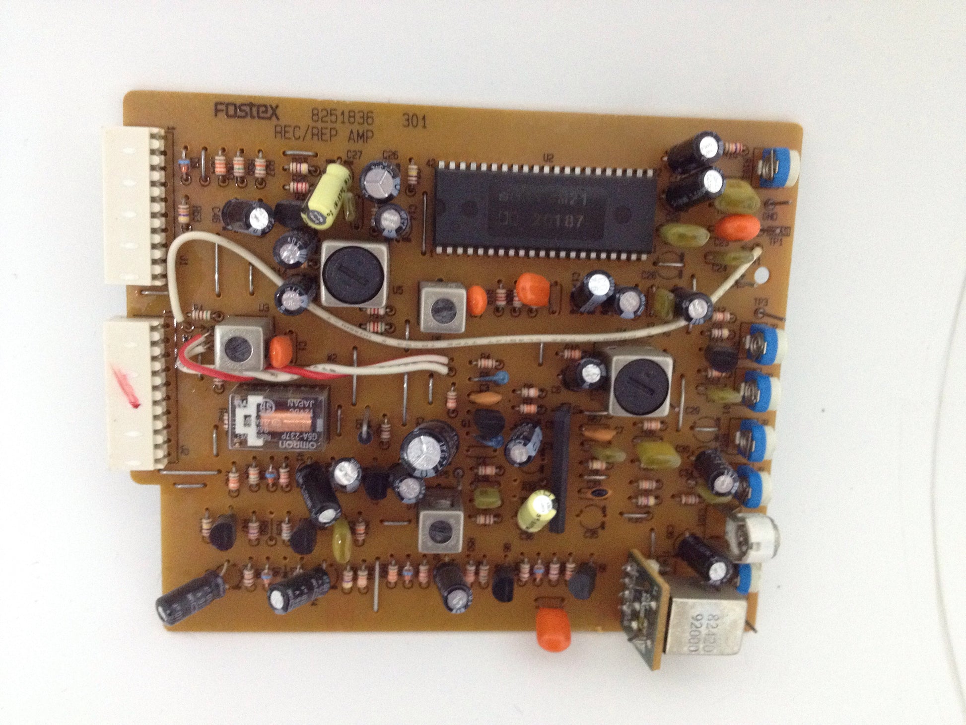 Fostex R8 reel to reel rec/rep amp PCB 8251836 301 Sony chip – Tascam Ninja