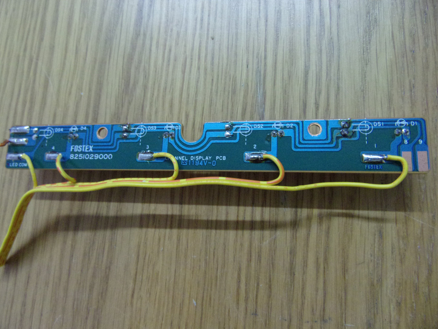 Fostex A-8 led and lamp board 8251029000