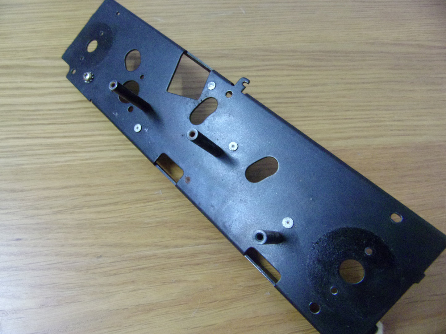 Fostex A8 tape head main block metal panel
