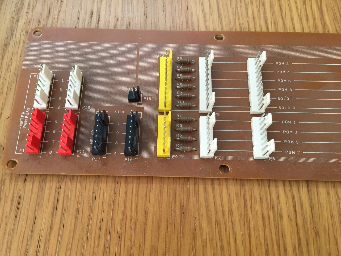 Tascam M-520 52101327-00 mother (a) pcb