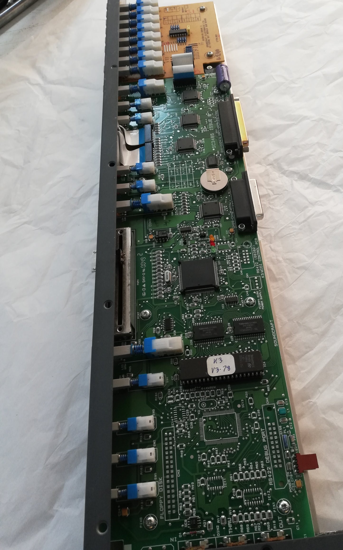 Soundcraft K3 SC3485 iss 6 group and FX board complete